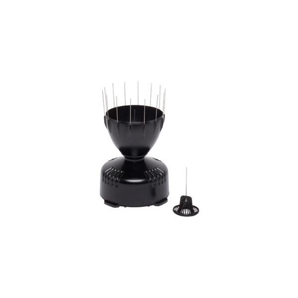 Pluviómetro de cubo basculante con base plana