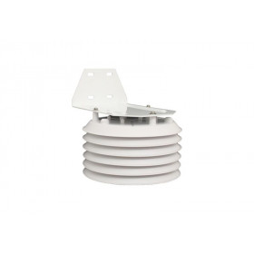 Temperature and humidity sensor with radiation shield