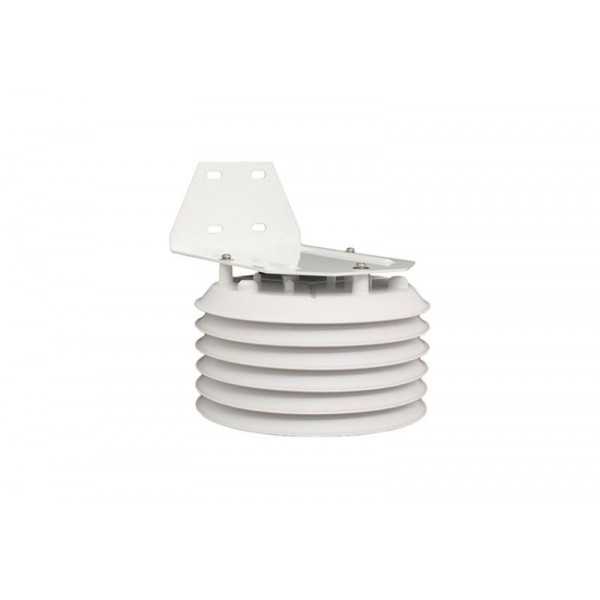 Temperature and humidity sensor with radiation shield