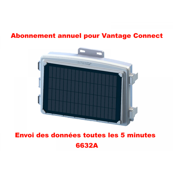Abonnement annuel 5 minutes pour Vantage Connect