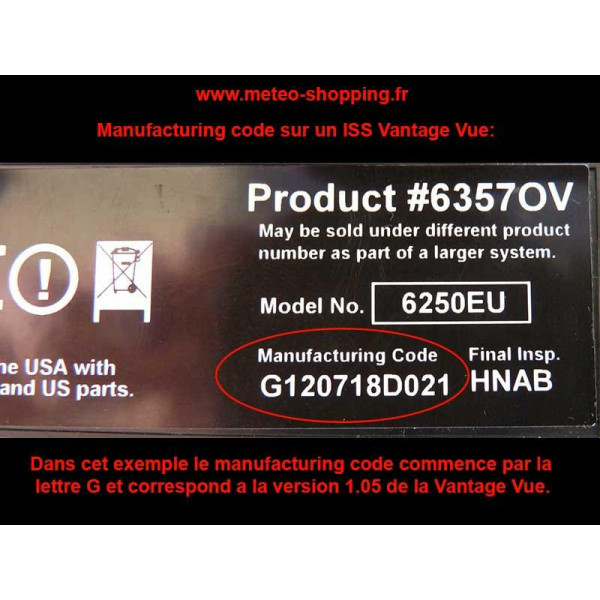 SIM card for ISS Vantage Vue