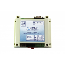 BACnet MS/TP interface for weather station