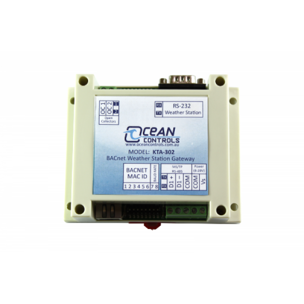 Interfaz BACnet MS/TP para estación meteorológica