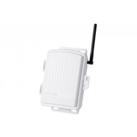 Transmisor de radio con adaptador de corriente