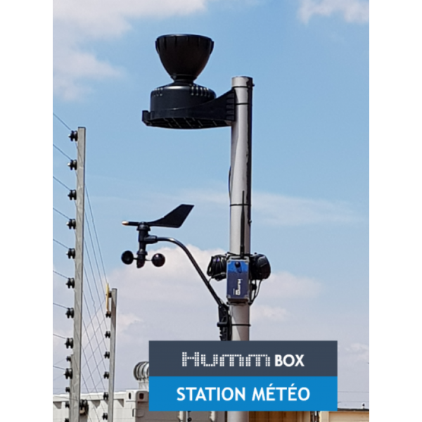 Connected anemometer Sigfox
