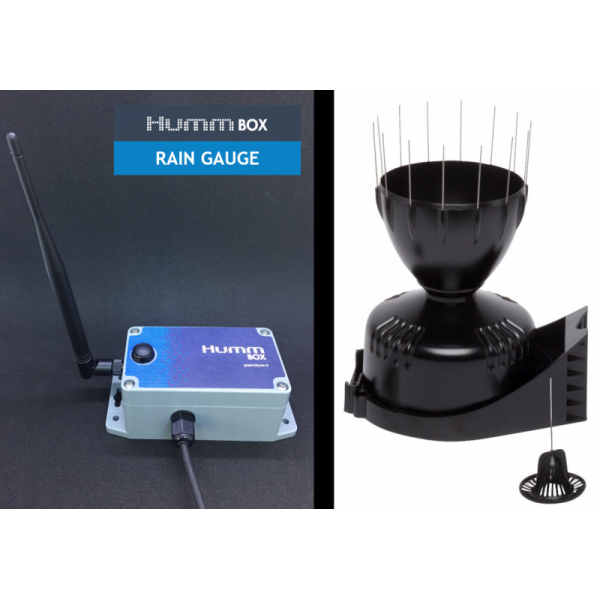 Pluviómetro conectado con Sigfox