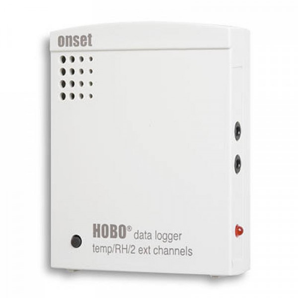 Registrador de temperatura y humedad relativa HOBO U12 (2 canales externos)