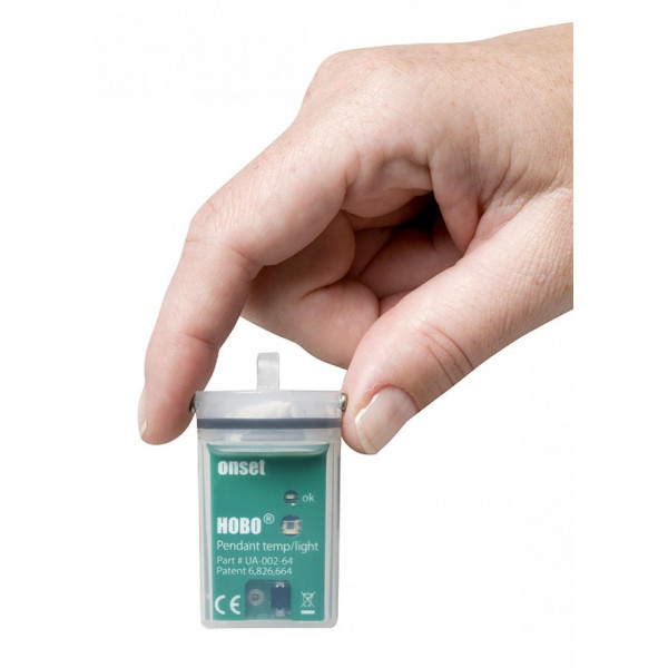 Hobo Pendant 64K temperature and light intensity recorder