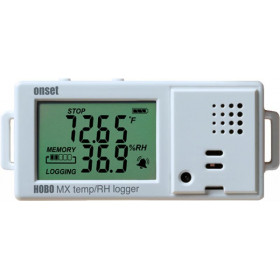 Registrador de temperatura y humedad relativa con pantalla Bluetooth