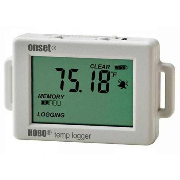 Temperature recorder with display