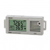 Temperature and relative humidity recorder with display