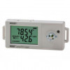 Precision temperature and relative humidity recorder with display