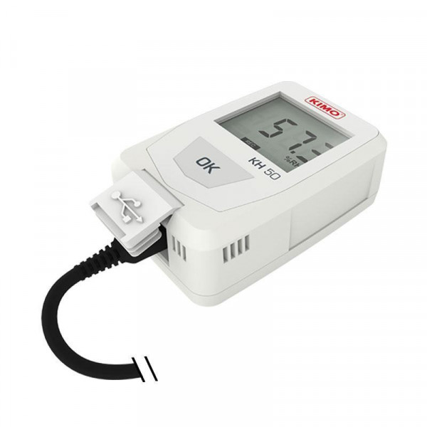 Mini temperature and hygrometrie recorder